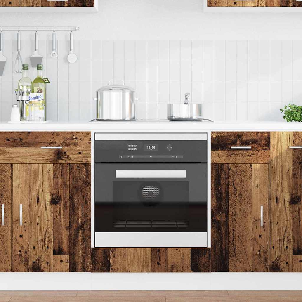Hanging Cabinet Old Wood 60 x 46 x 81.5 cm Engineered Wood