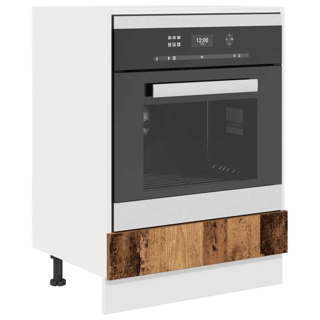 Hanging Cabinet Old Wood 60 x 46 x 81.5 cm Engineered Wood