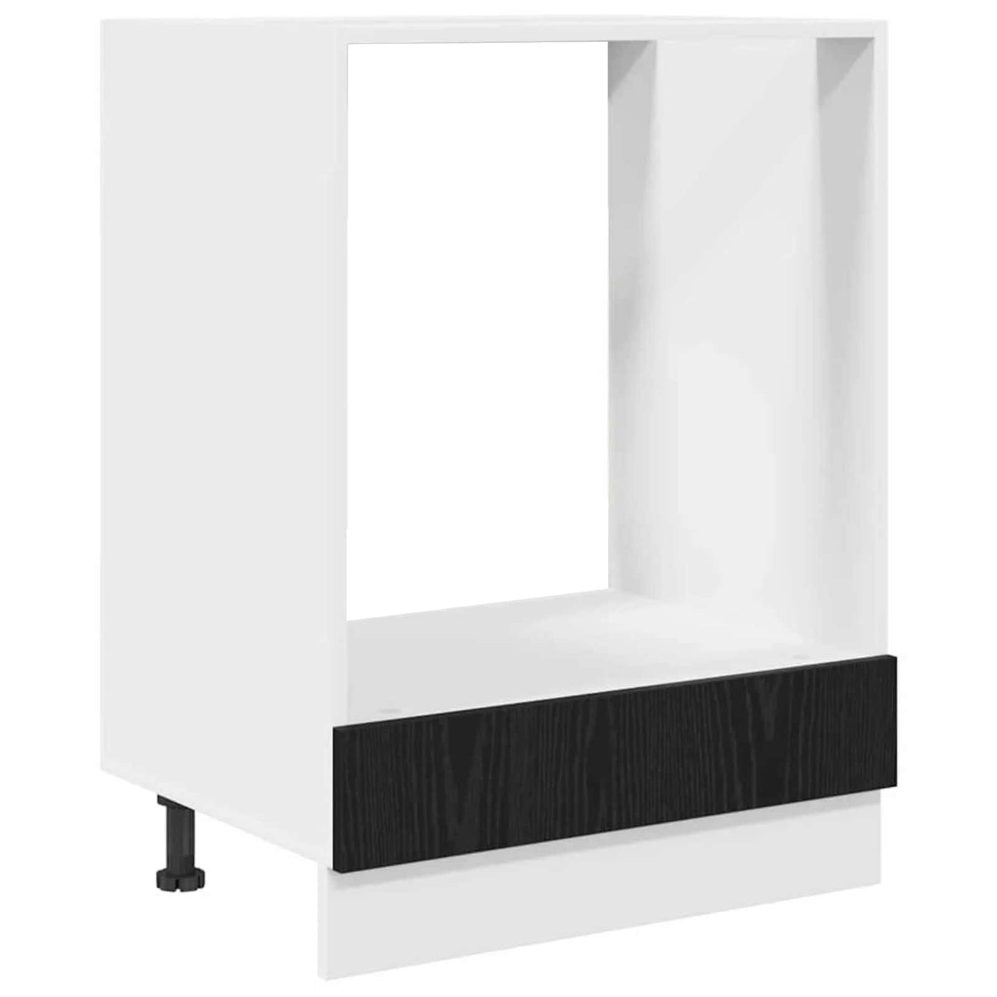 Hanging Cabinet Black Oak 60 x 46 x 81.5 cm Engineered Wood