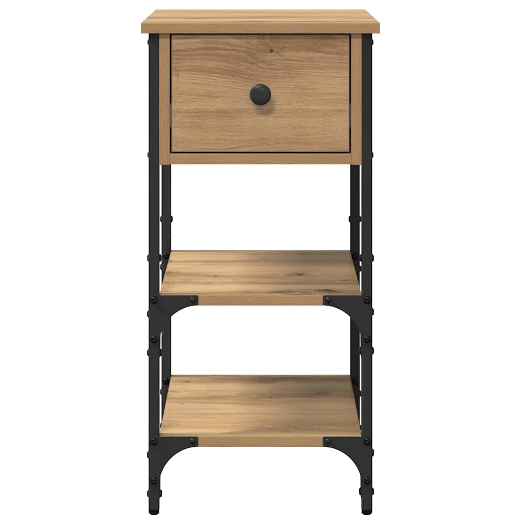 Bedside Cabinet Brown 33.5 x 36 x 70 cm Engineered Wood