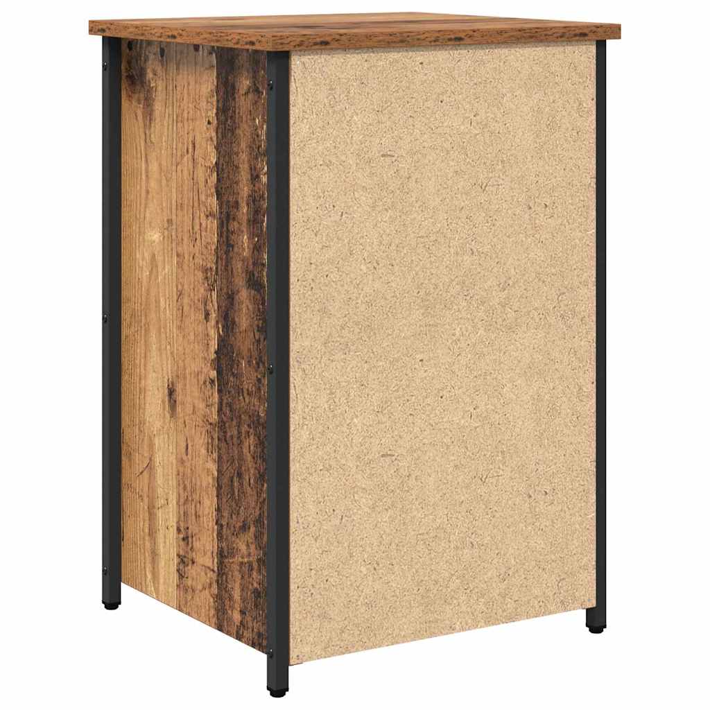 Bedside Cabinet 2 pcs Brown 40 x 36 x 60 cm Solid Reclaim Wood