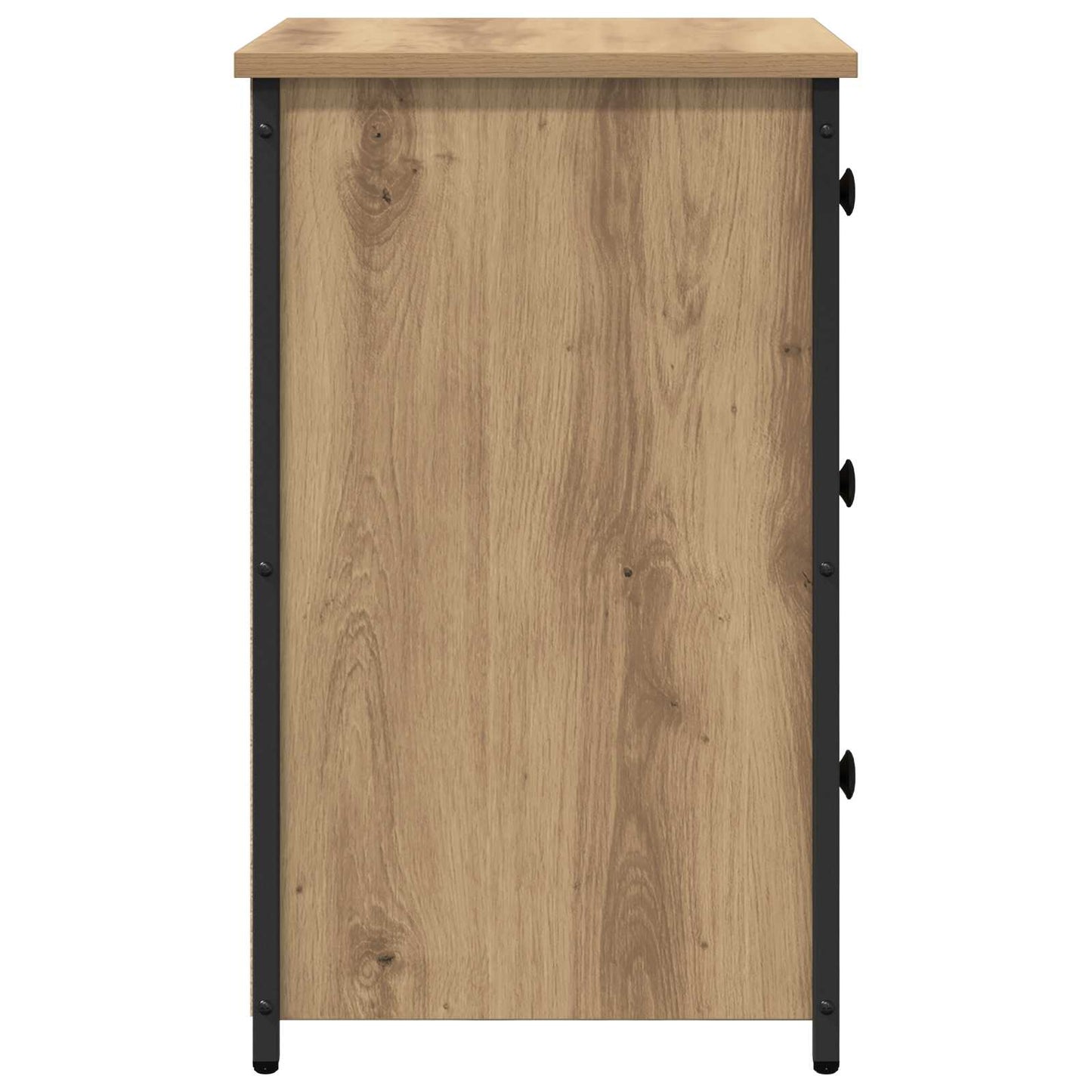 Bedside Cabinet 2 pcs Brown 40 x 36 x 60 cm Solid Reclaim Wood
