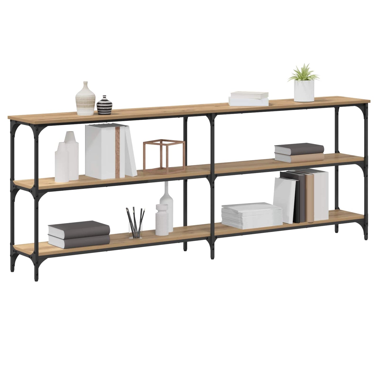 Console Table Artisan oak 200 x 29 x 75 cm