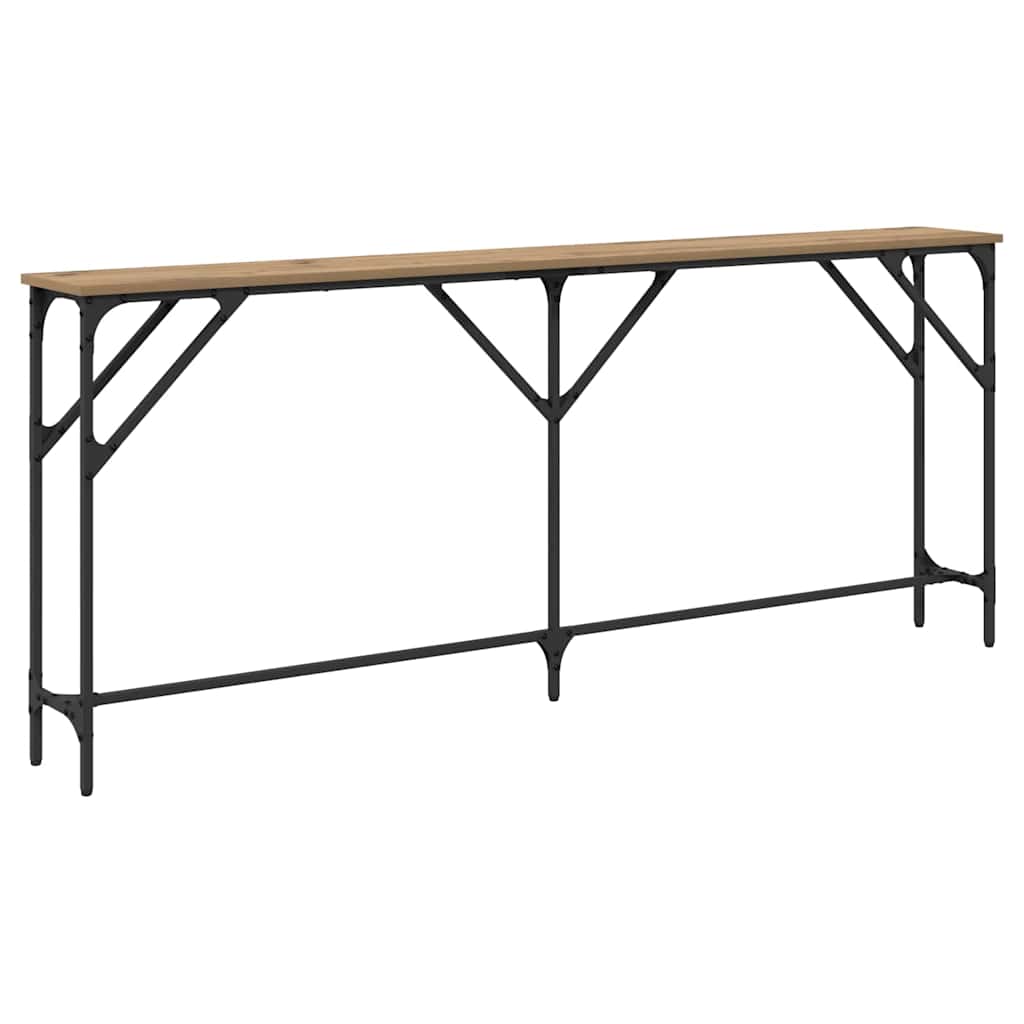 Console Table Artisan oak 180 x 23 x 75 cm