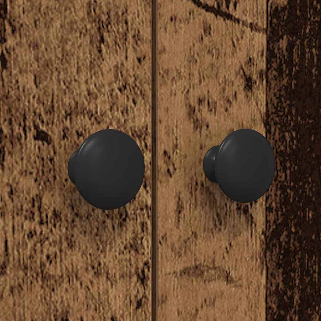 vidaXL Washing Machine Cabinet Old wood 68 x 48.5 x 194 cm