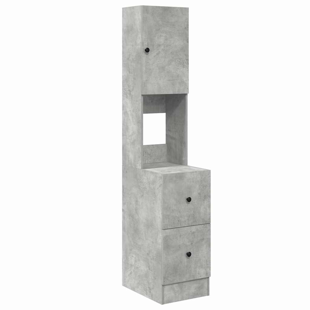 Kitchen Cabinet Grey 35 x 50 x 180 cm Engineered Wood
