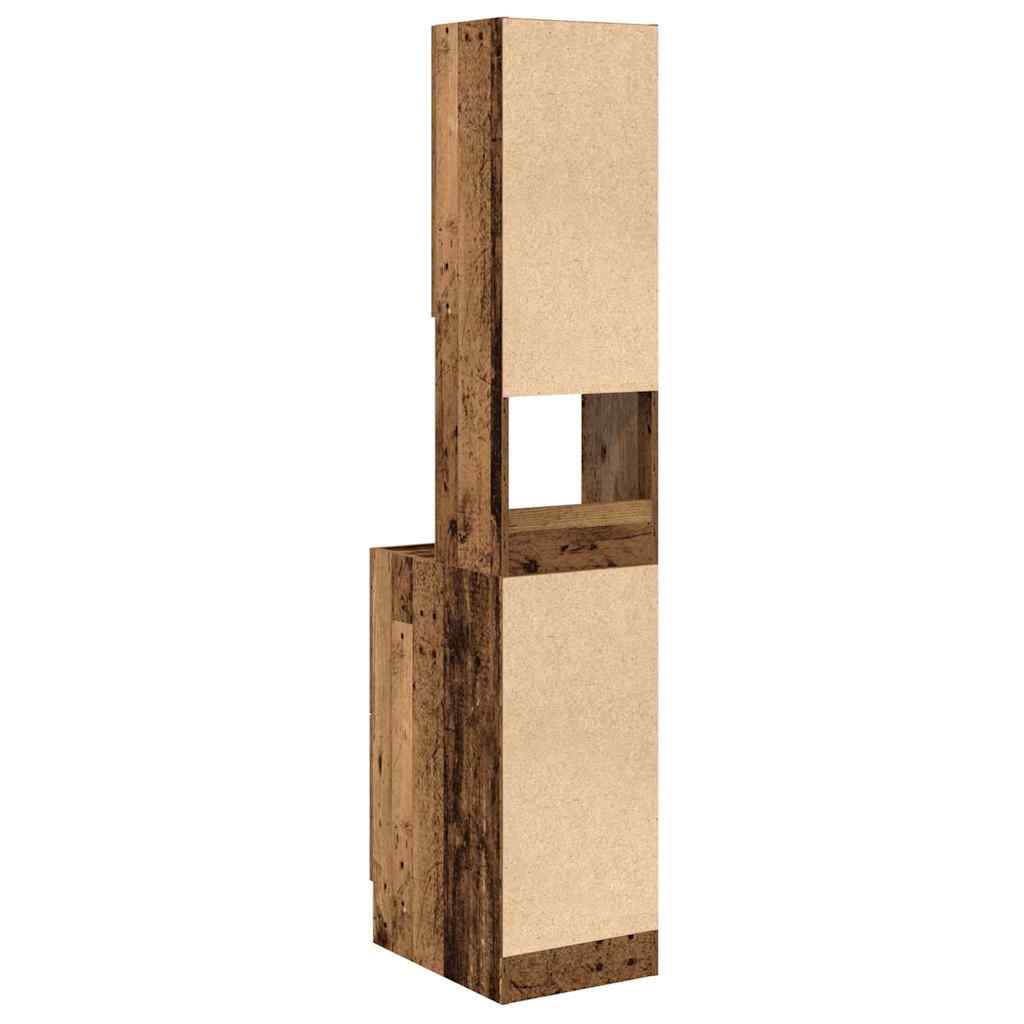 Kitchen Sideboard with Drawer Old Wood 32 x 50 x 180 cm