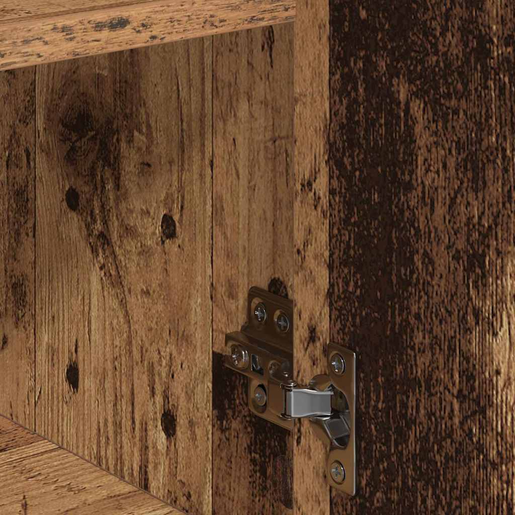 Sideboard with Drawer Old Wood 60 x 30 x 84 cm Engineered Wood