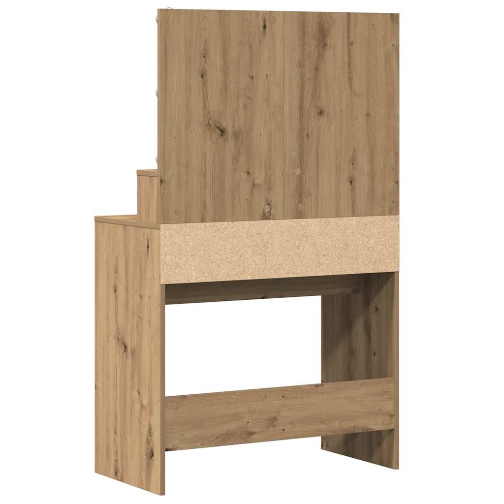 Dressing Table Artisan Oak 80 x 41 x 134.5 cm Engineered Wood