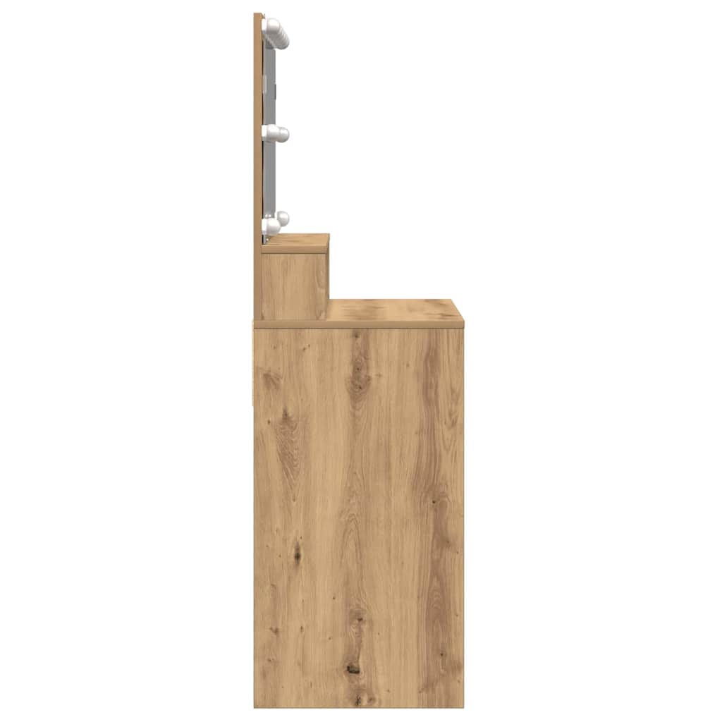 Dressing Table Artisan Oak 80 x 41 x 134.5 cm Engineered Wood