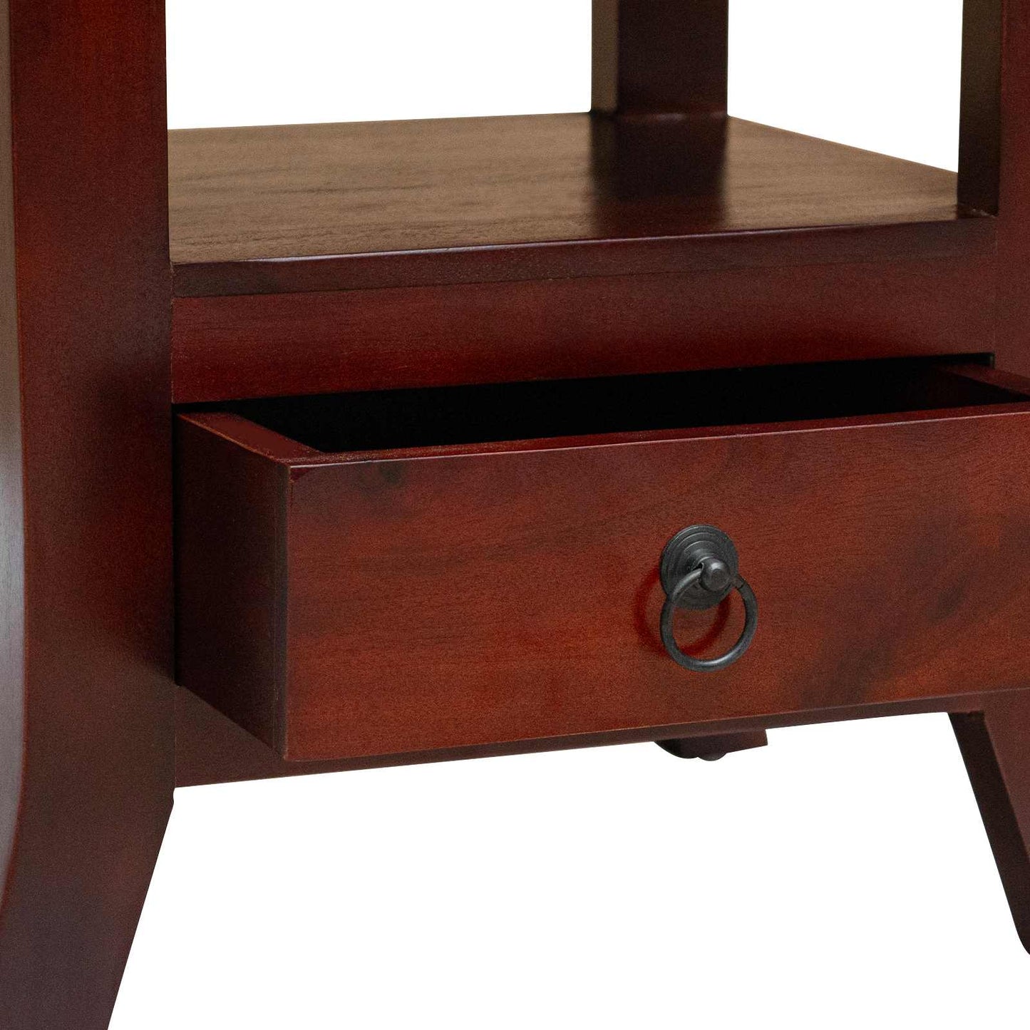 Bedside Cabinet Brown 40 x 40 x 45,5 cm Solid Mahogany Wood