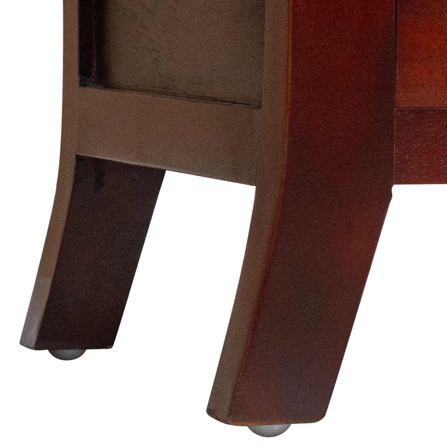 Bedside Cabinet Brown 40 x 40 x 45,5 cm Solid Mahogany Wood