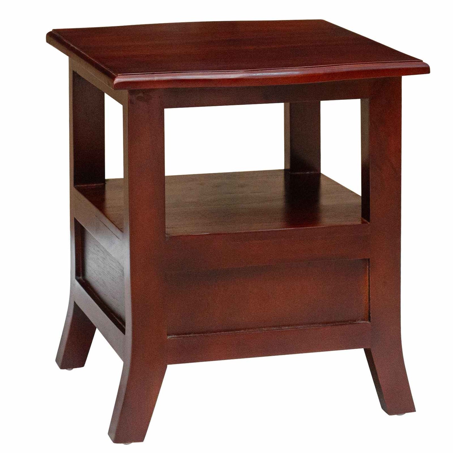 Bedside Cabinet Brown 40 x 40 x 45,5 cm Solid Mahogany Wood
