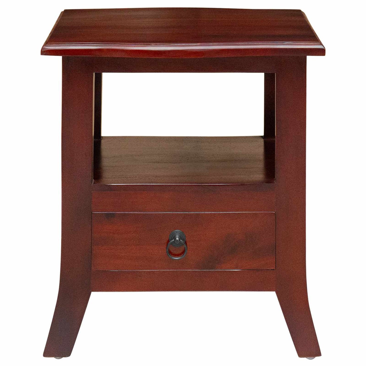Bedside Cabinet Brown 40 x 40 x 45,5 cm Solid Mahogany Wood