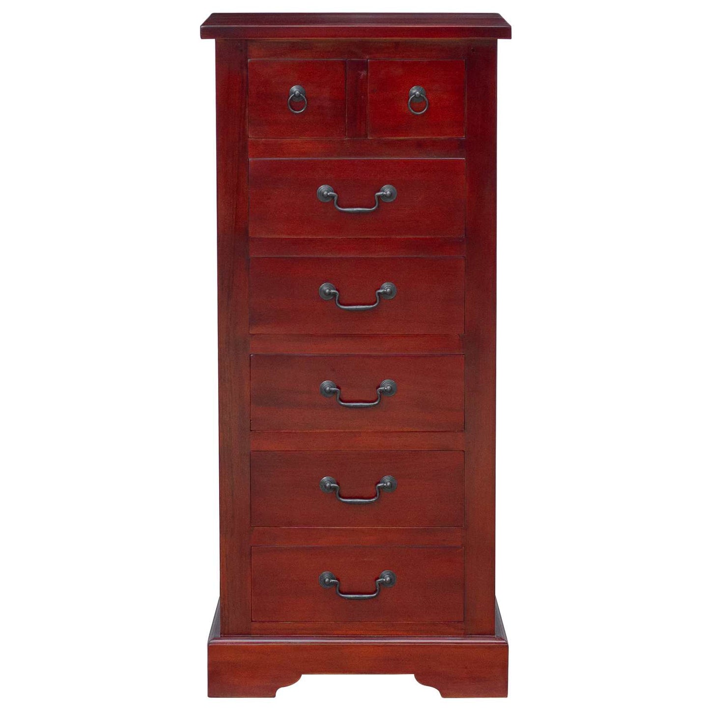 Chest of Drawers Brown 45 x 35 x 100.5 cm Solid Mahogany Wood