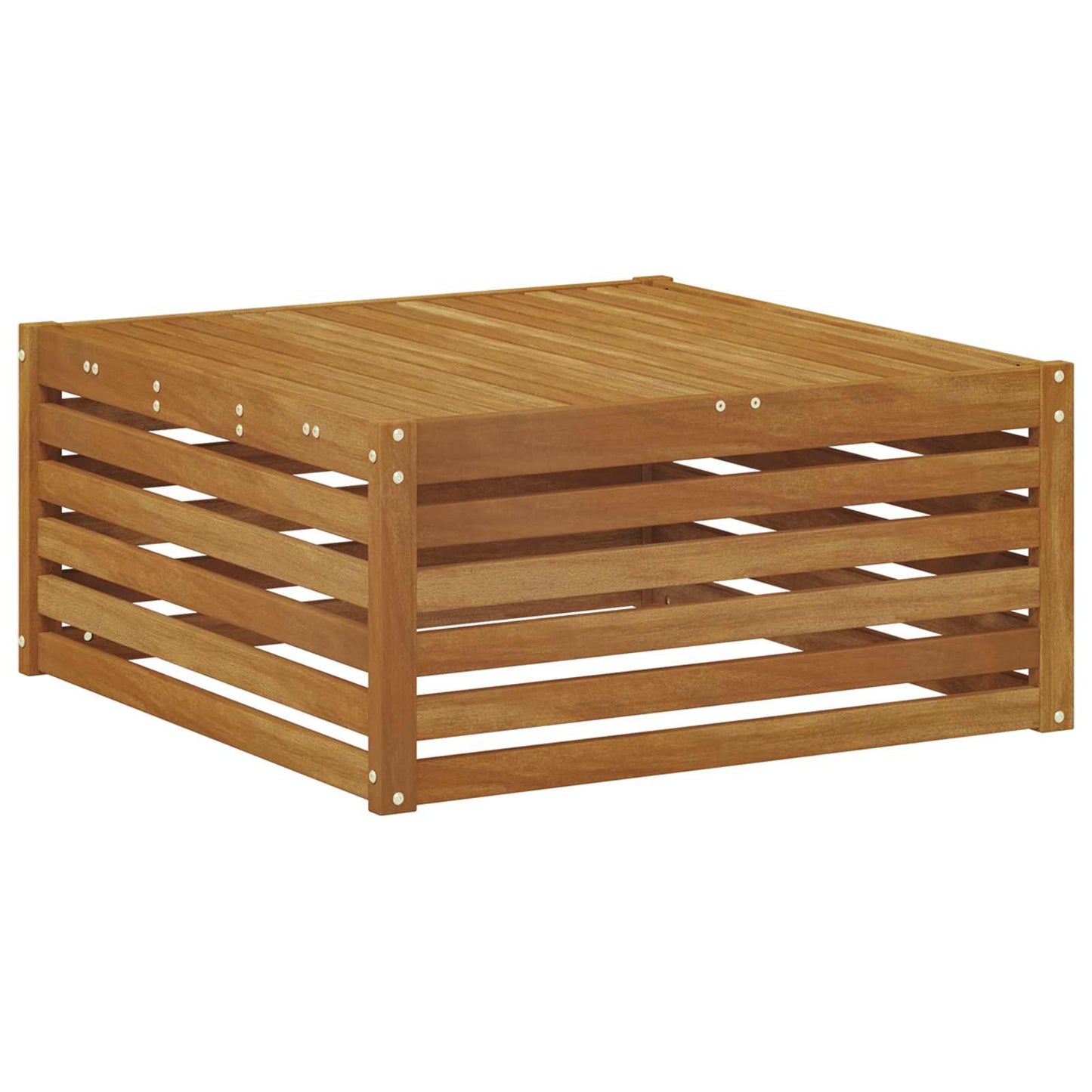 Outdoor Sofa Set 5 Piece Natural Solid Acacia Wood
