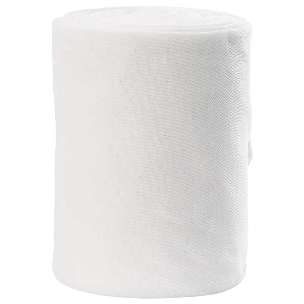 Drain Pipe White 16 x 5000 cm Fabric