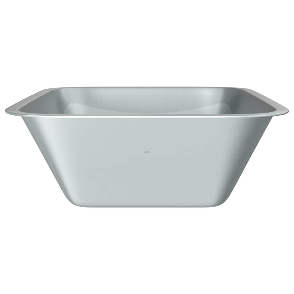 Wheelbarrow Tray Replacement Silver 88 x 60 x 32 cm Steel