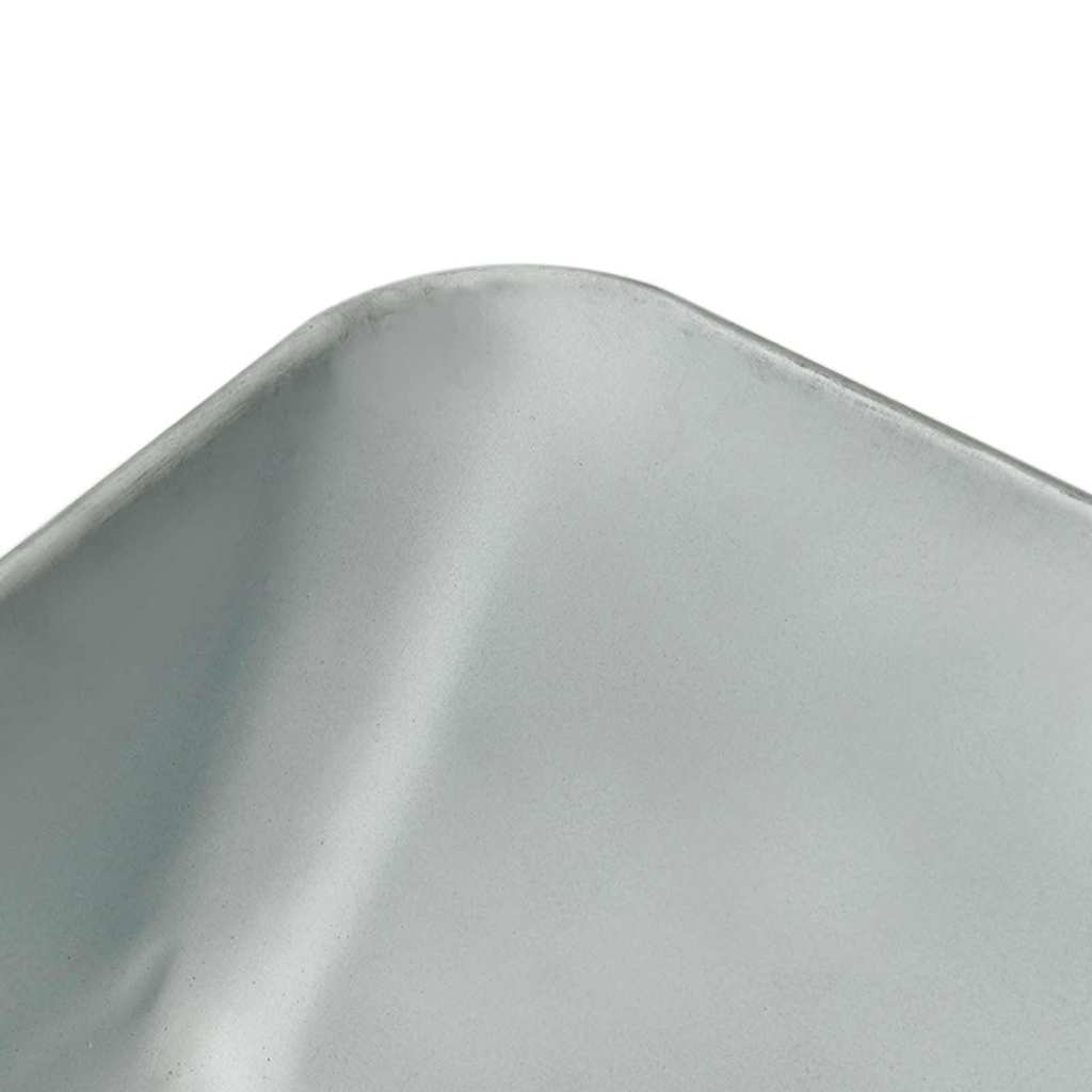 Wheelbarrow Tray Replacement Silver 80 x 60 x 25 cm Steel