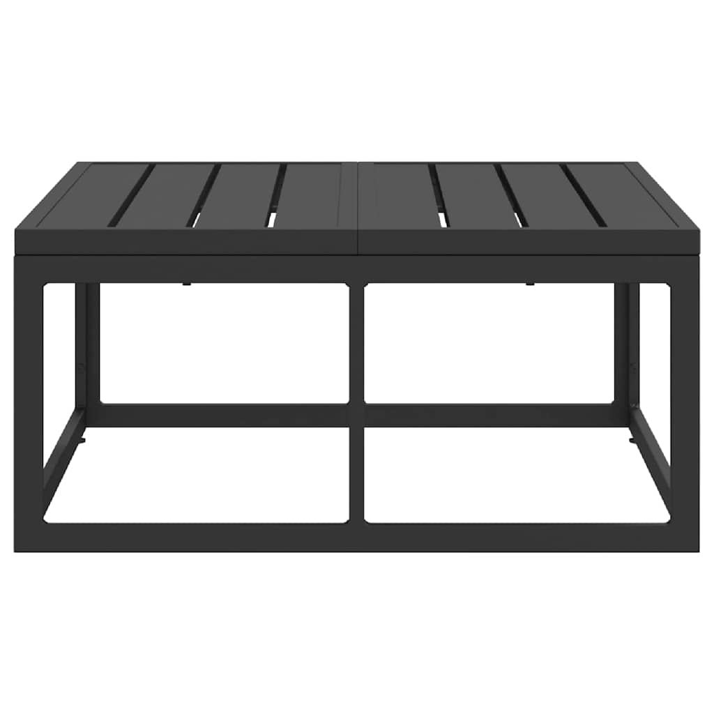 Outdoor Furniture Black 70 x 70 x32 cm Metal