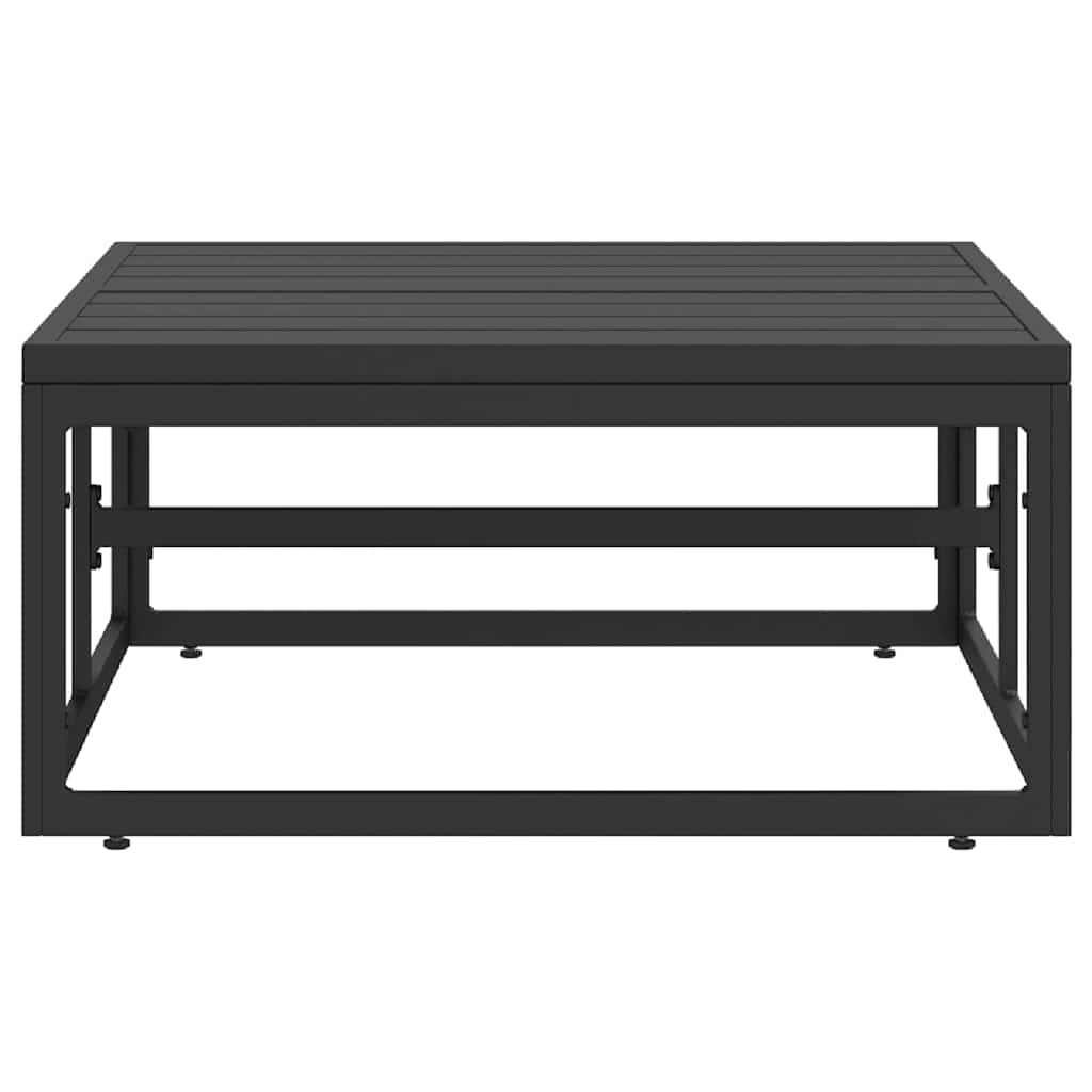 Outdoor Furniture Black 70 x 70 x32 cm Metal