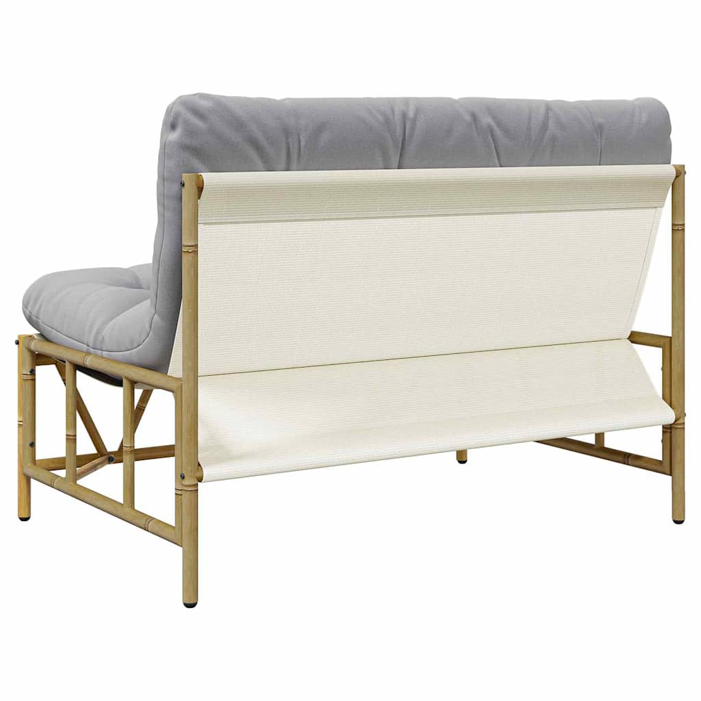 Outdoor Seating Light grey 110 x 74.5 x 71 cm Steel