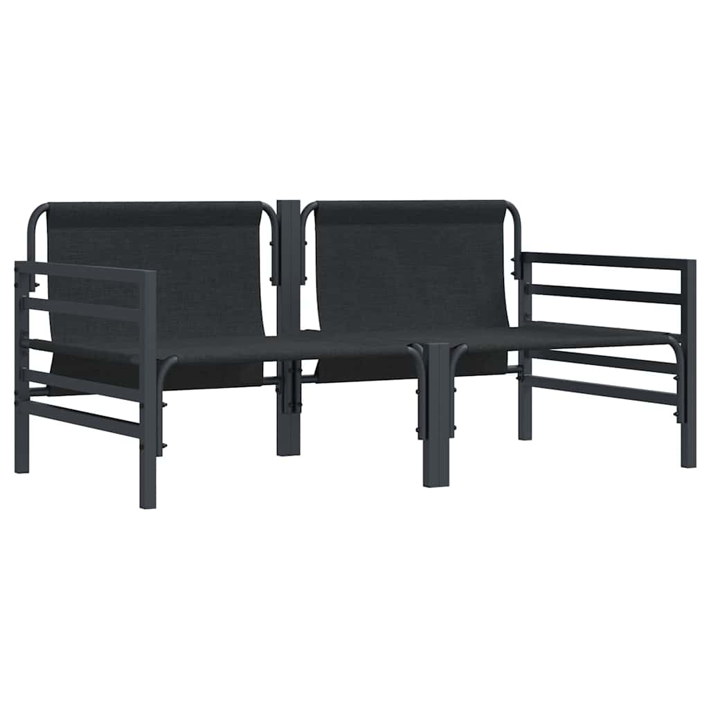 Outdoor Furniture 2 Piece Anthracite 80 x 80 x 71 cm Steel