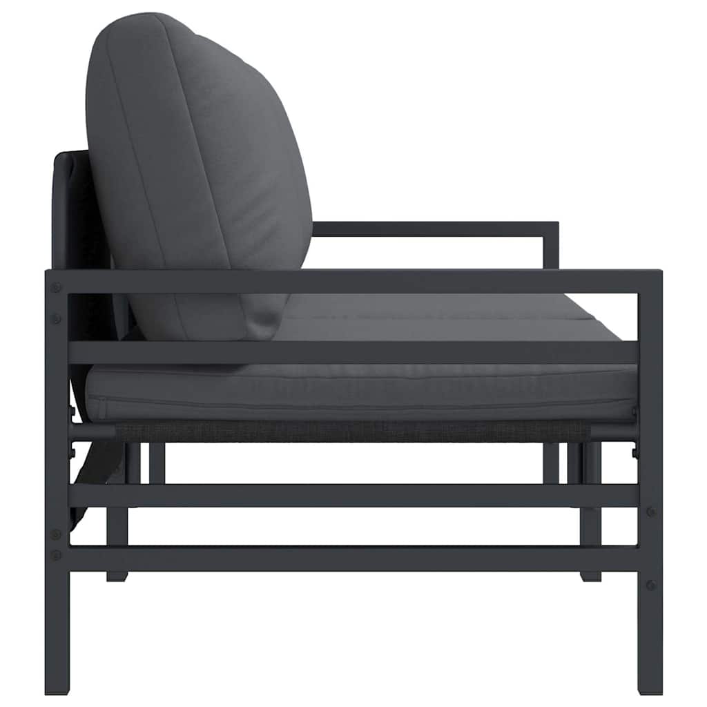 Outdoor Furniture 2 Piece Anthracite 80 x 80 x 71 cm Steel
