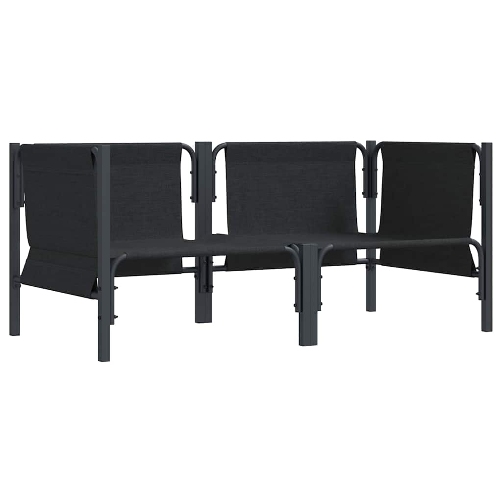 Outdoor Furniture 2 Piece Anthracite 80 x 80 x 71 cm Steel