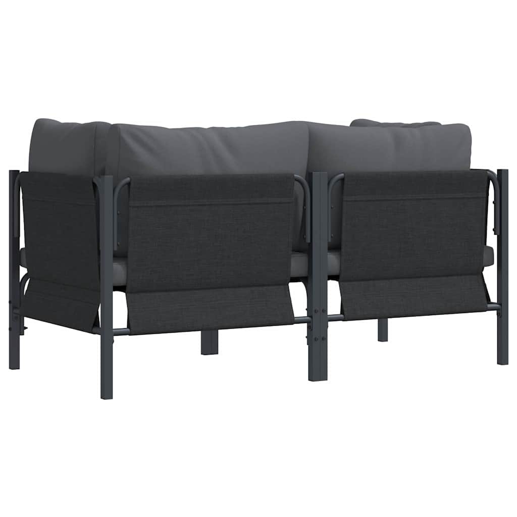 Outdoor Furniture 2 Piece Anthracite 80 x 80 x 71 cm Steel