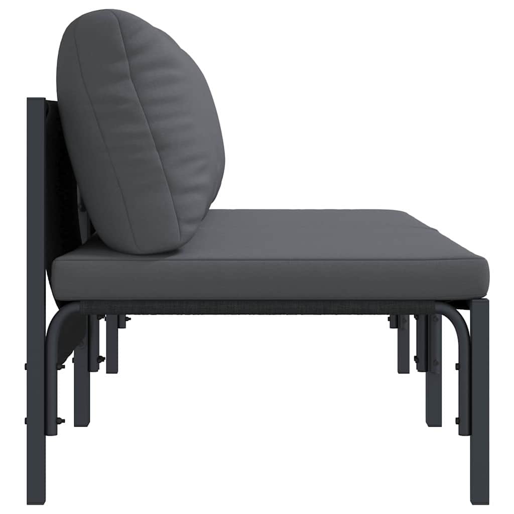 Outdoor Furniture 2 Piece Anthracite 80 x 80 x 71 cm Steel
