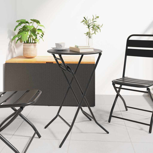 Garden Table Anthracite 50 x 50 x 72 cm Metal