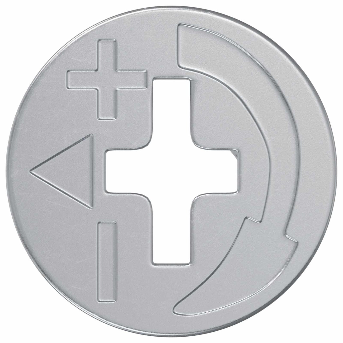 Cam Lock Nuts 4000 pcs Silver Metal