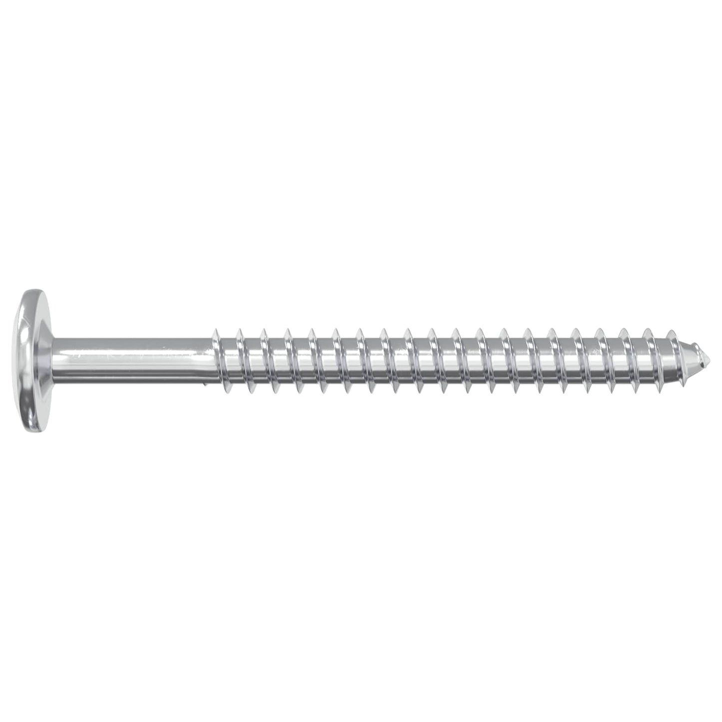 Wood Screws 1350 pcs Silver Steel