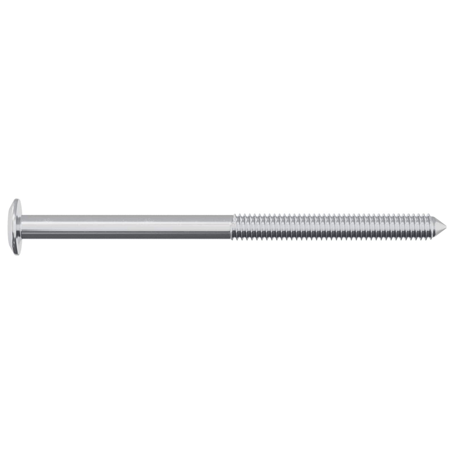 Screw 1200 pcs Silver M6 x 85 mm Steel
