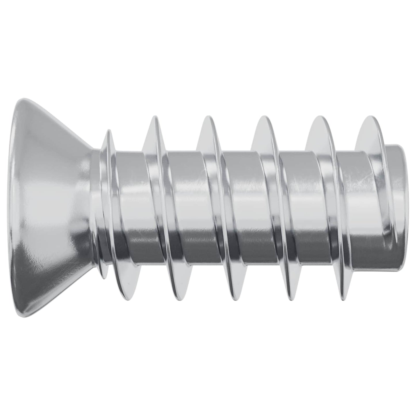Screw 10909 pcs Silver M6 x 12 mm Iron
