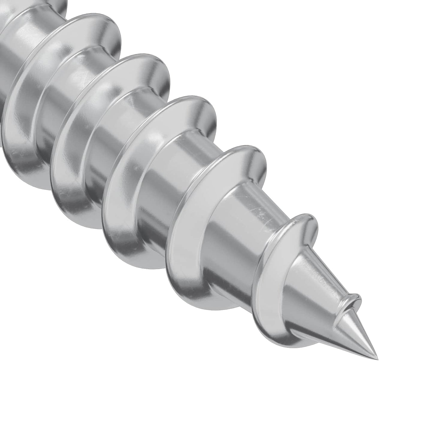 Wood Screw 8182 pcs Silver M4 x 28 mm Iron
