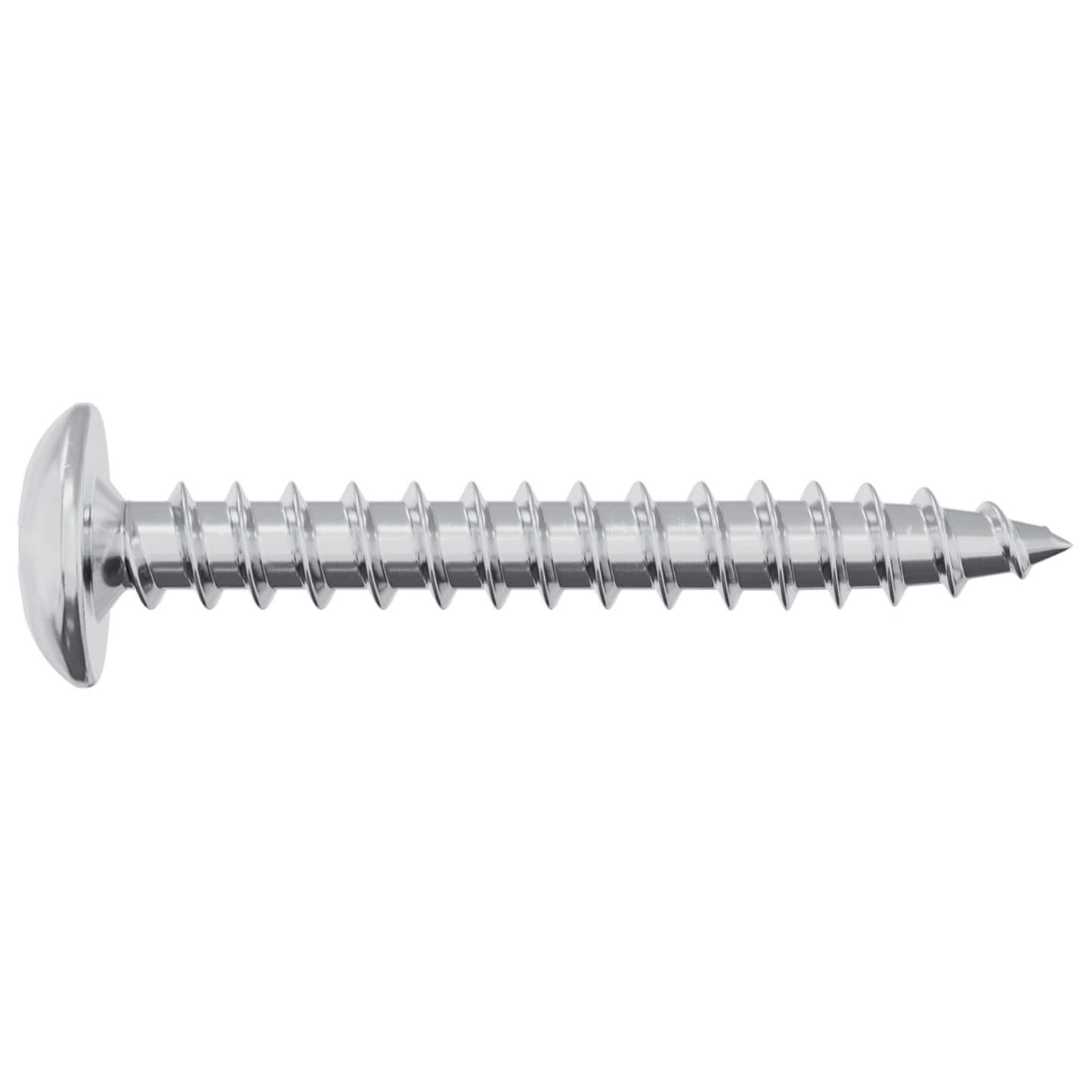 Wood Screws 8451 pcs Silver Steel
