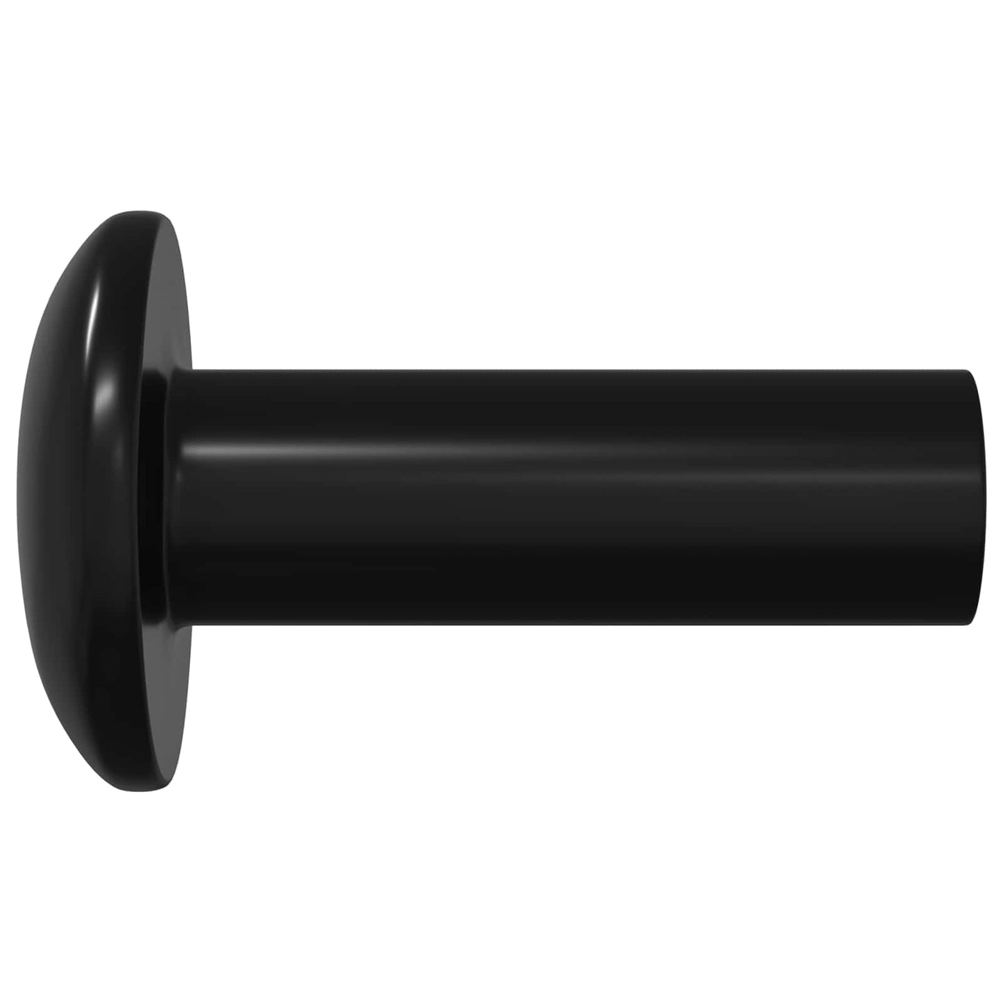 Sleeve Nuts 8451 pcs Black Metal