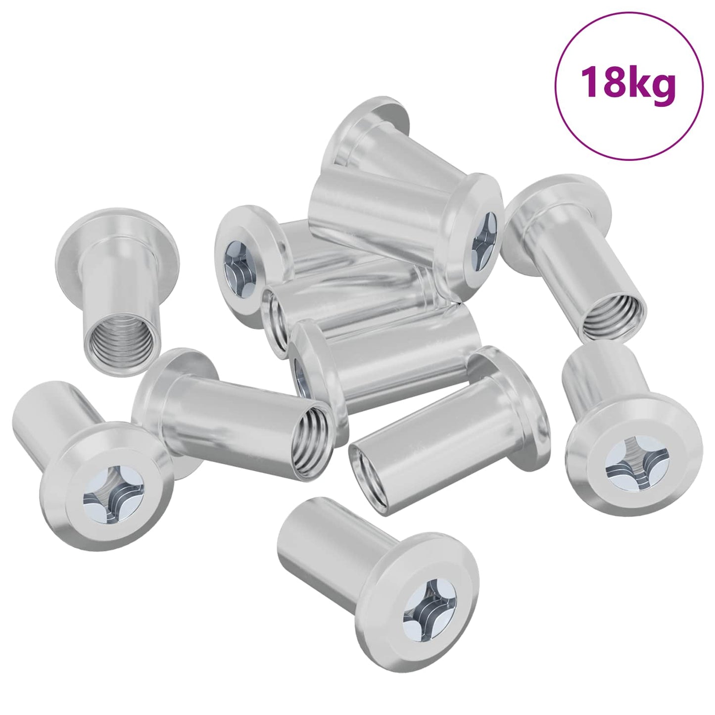 Lock Nut 3673 pcs Nickel Steel