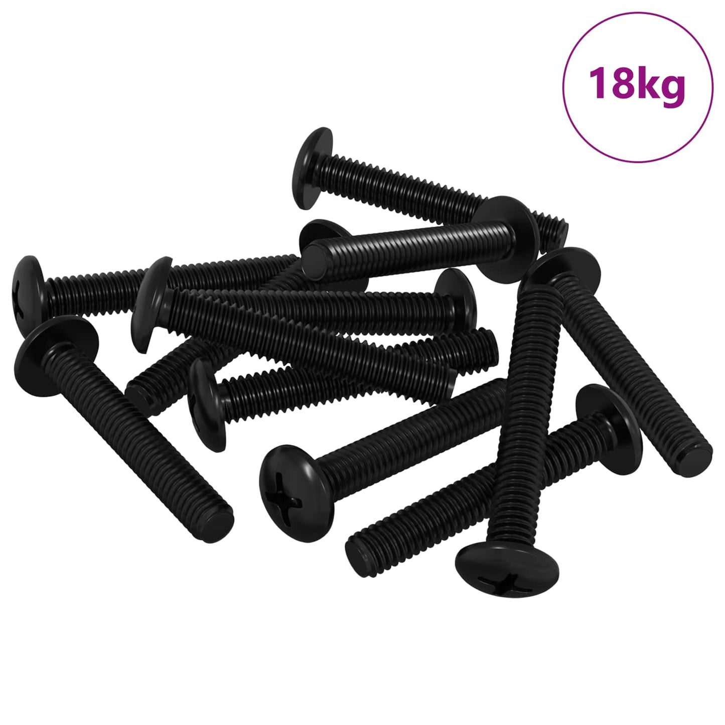Screw 2647 pcs Silver 5 x 30 mm Iron