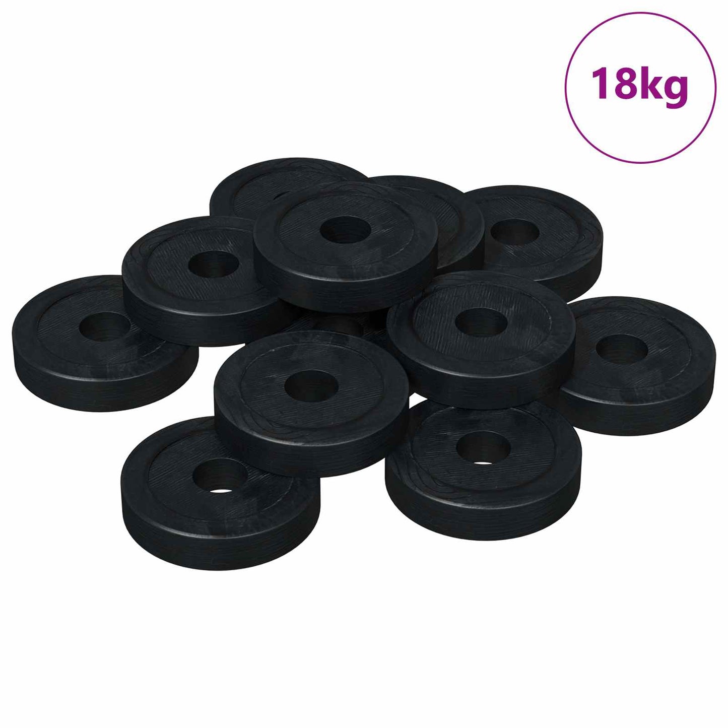 suitable for Flat Washer 36000 pcs Black ∅15 x 3 mm
