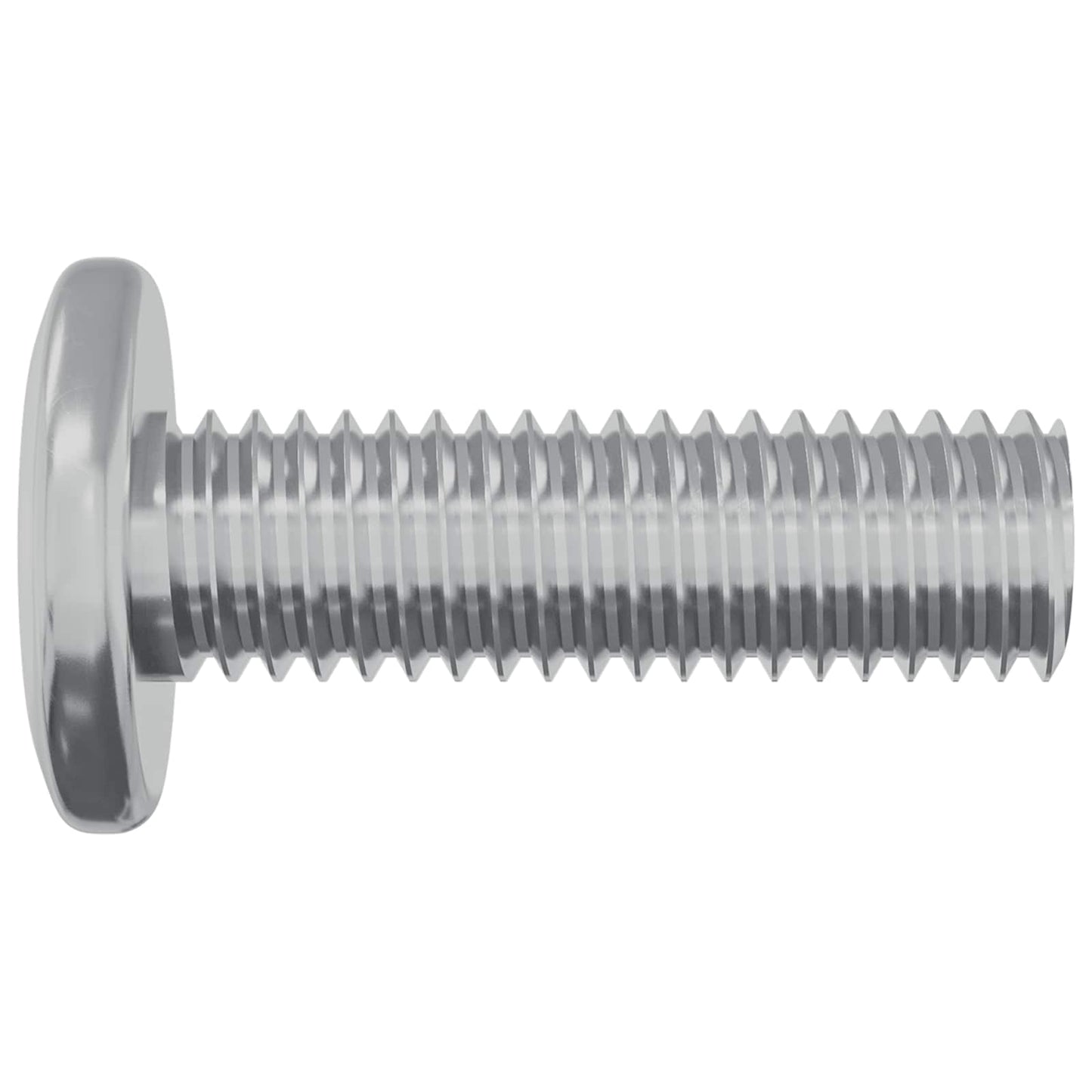 Screw 1593 pcs Silver 8 x 25 mm Steel