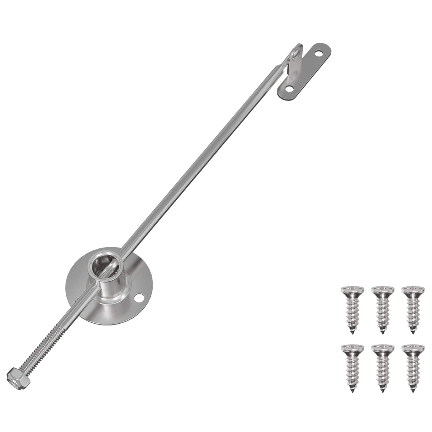 Pull Rod Hinge 439 pcs Silver Iron