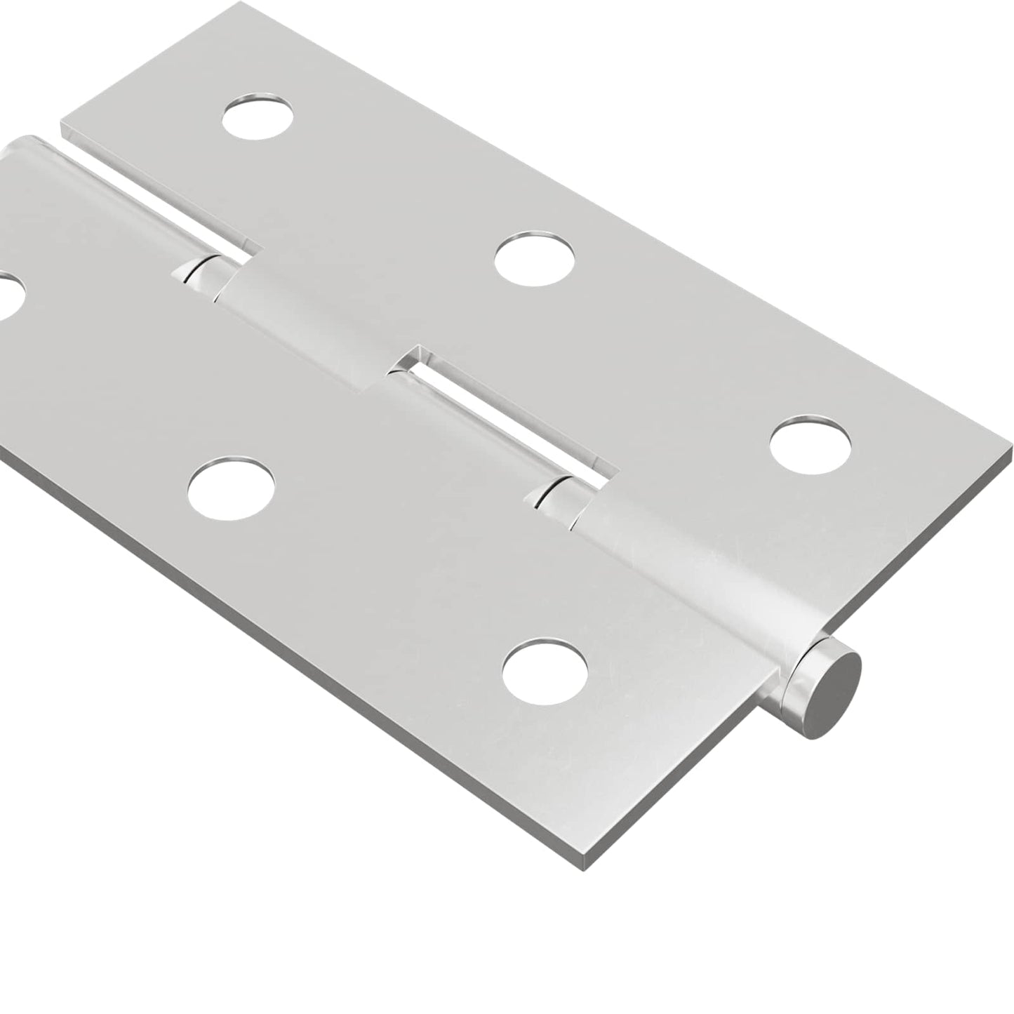 Hinge Plain 899 pcs Silver 58 x 35 x 1 mm Steel