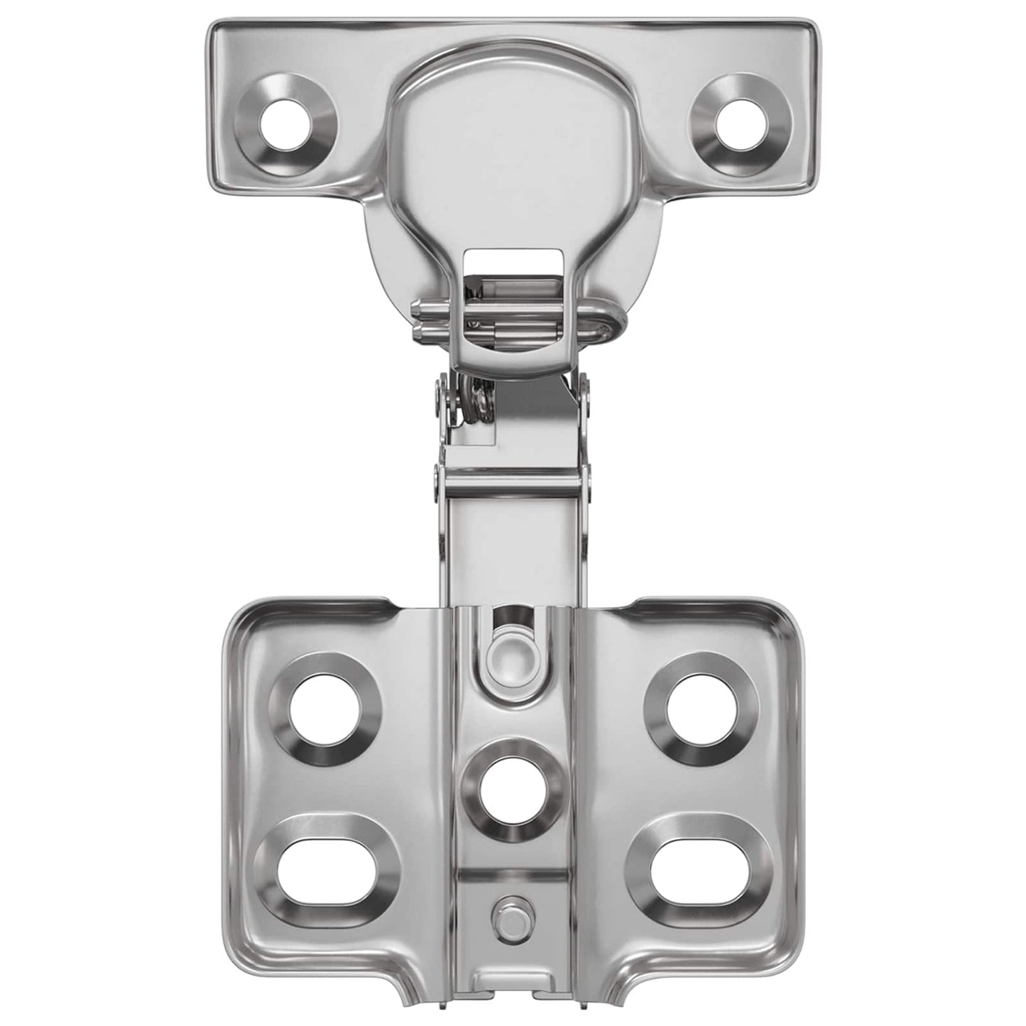 Hinge 257 pcs Nickel 85 x 52.5 x 9.5 mm Iron