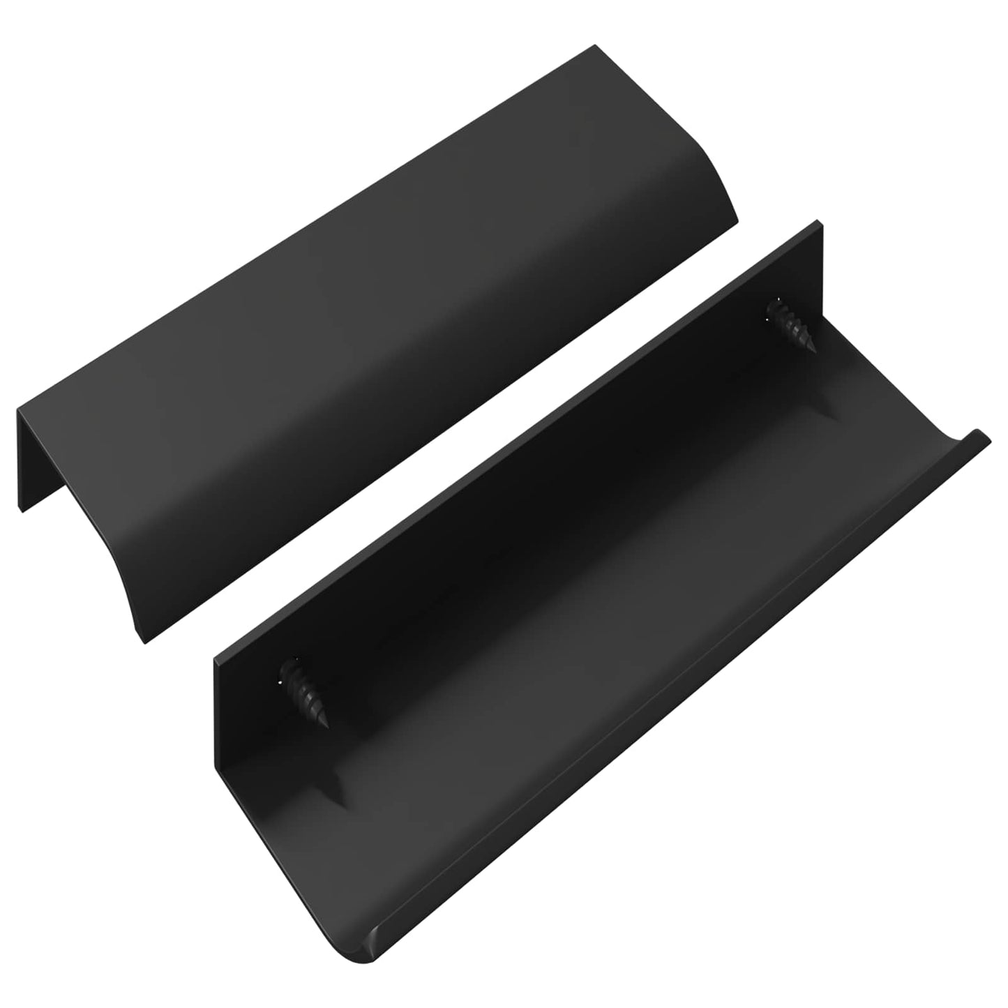 Handle 725 pcs Black 120 x 39.6 x 17 mm Aluminium
