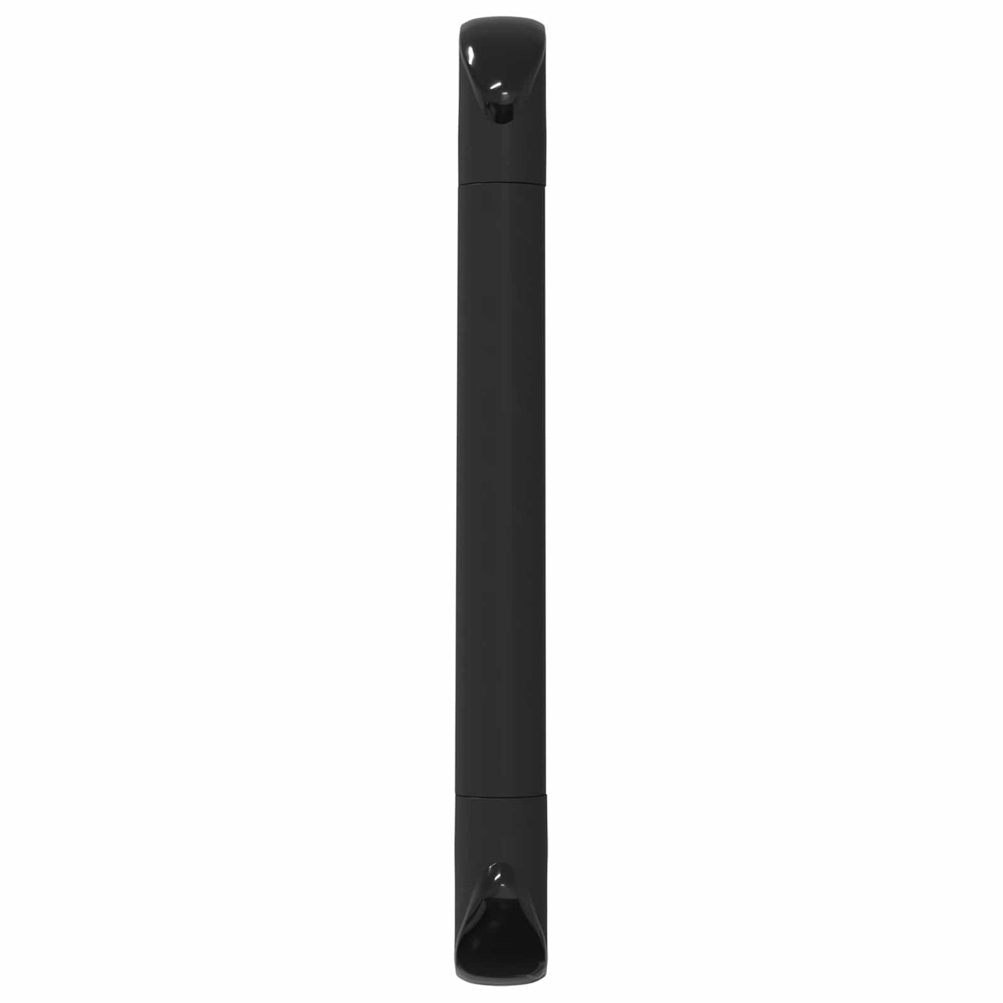 Handle Plain 2 pcs Black 380 x 34 x 85 mm Aluminium and PP