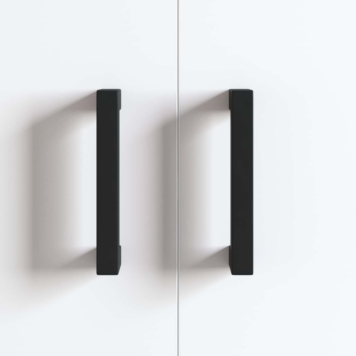 Furniture Handle 530 pcs Black 105 x 12 x 36 mm Iron