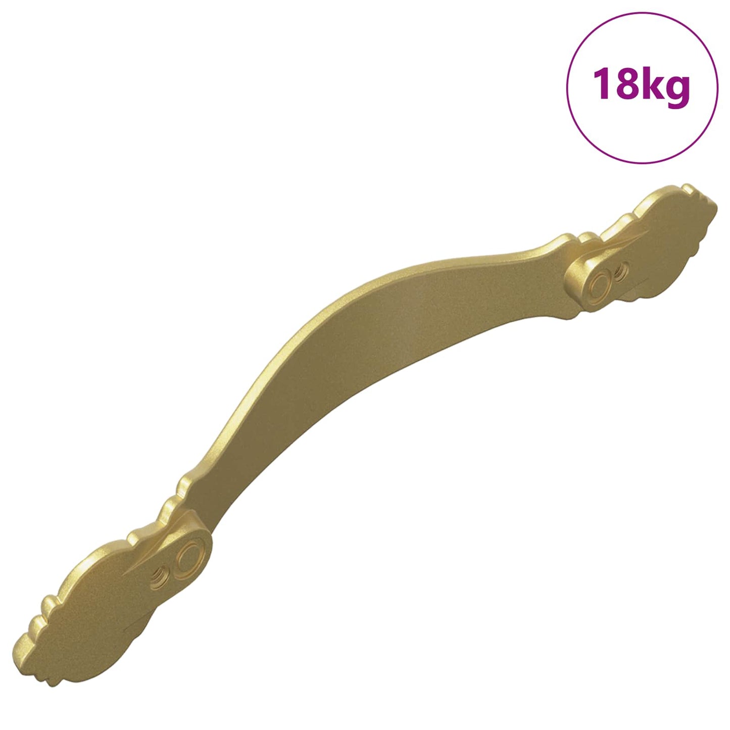 Handle 923 pcs Gold Zinc Alloy